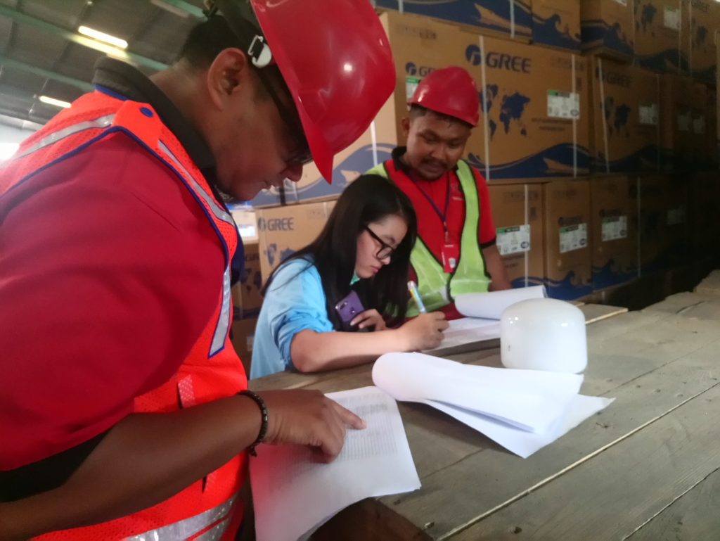 Stock Opname Gree di PT. Tiga Permata Logistik Surabaya